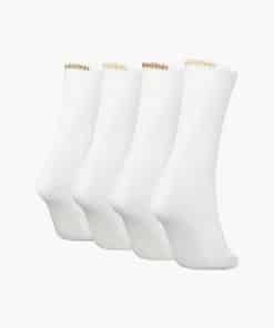 Calvin Klein 4 Pack Crew Socks Gift Set White