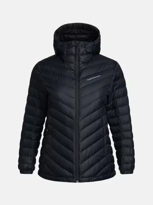 Peak Performance Frost Down Hood Jacket Women Black