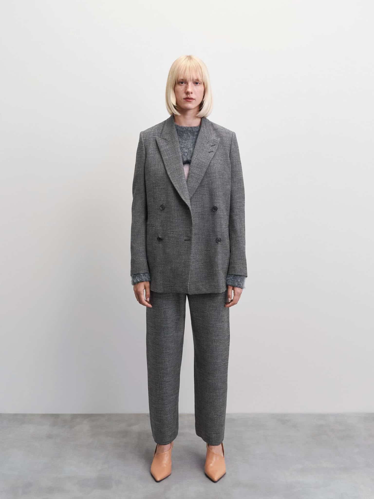 Buy Tiger of Sweden Agnees Blazer Dark Grey Mel