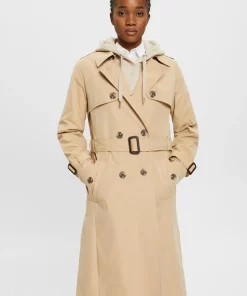 Esprit Trench Coat Sand