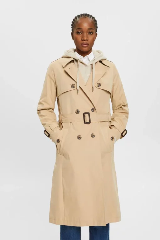 Esprit Trench Coat Sand