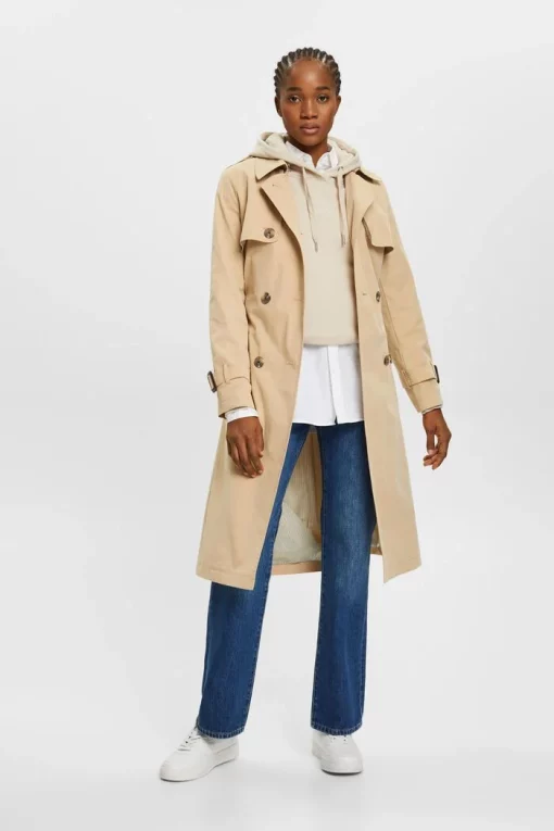 Esprit Trench Coat Sand