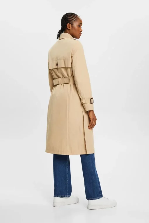 Esprit Trench Coat Sand