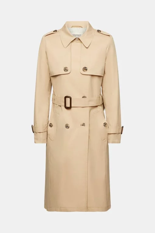 Esprit Trench Coat Sand