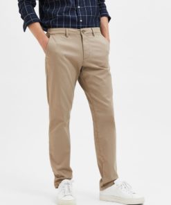 Selected Homme New Miles Slim Flex Pant Greige