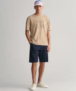 Gant Twill Shorts Marine