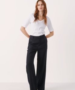 Part Two Ninnes Pants Dark Navy