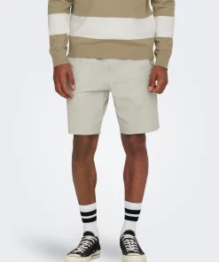 Only & Sons Linus Shorts Silver Lining