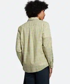Lyle & Scott Grid Long Sleeve Shirt Sunbeam