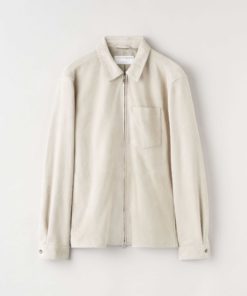 Tiger of Sweden Lawson Shirt Jacket Light Ivory