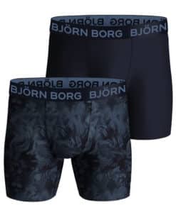 Björn Borg Performance Boxers 2-Pack Blue