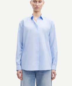 Samsoe & Samsoe Caico Shirt Oxford Blue