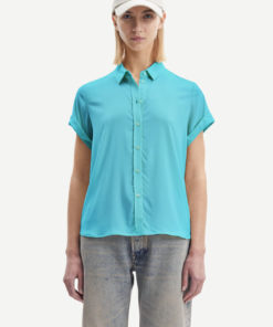 Samsoe & Samsoe Majan Shirt Blue Topaz