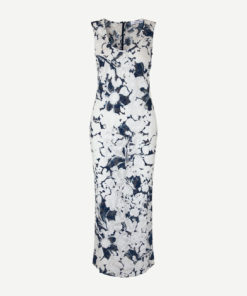 Samsoe & Samsoe Alina U-N Dress Flora Blue