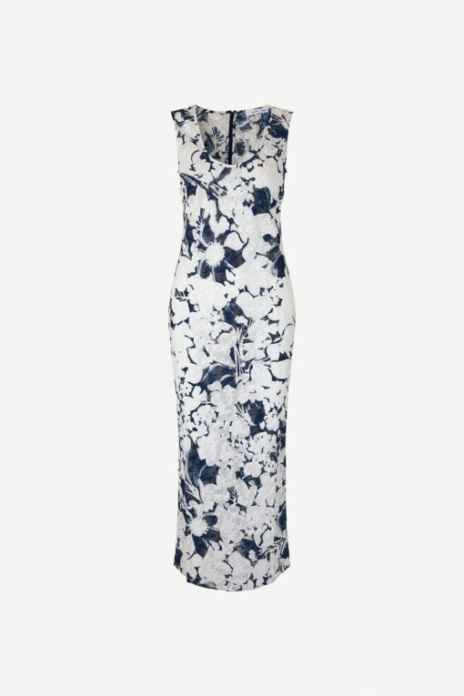 Samsoe & Samsoe Alina U-N Dress Flora Blue