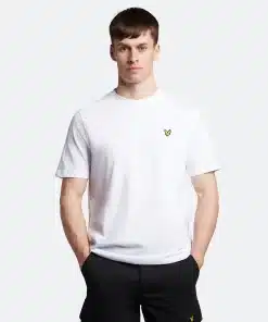 Lyle & Scott Chunky Slub T-shirt White