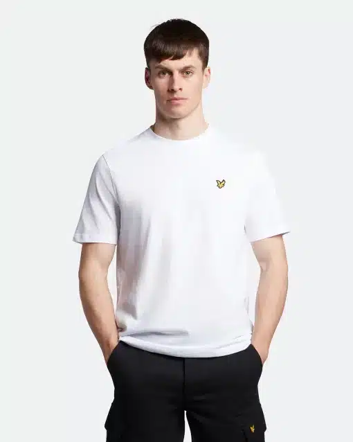 Lyle & Scott Chunky Slub T-shirt White