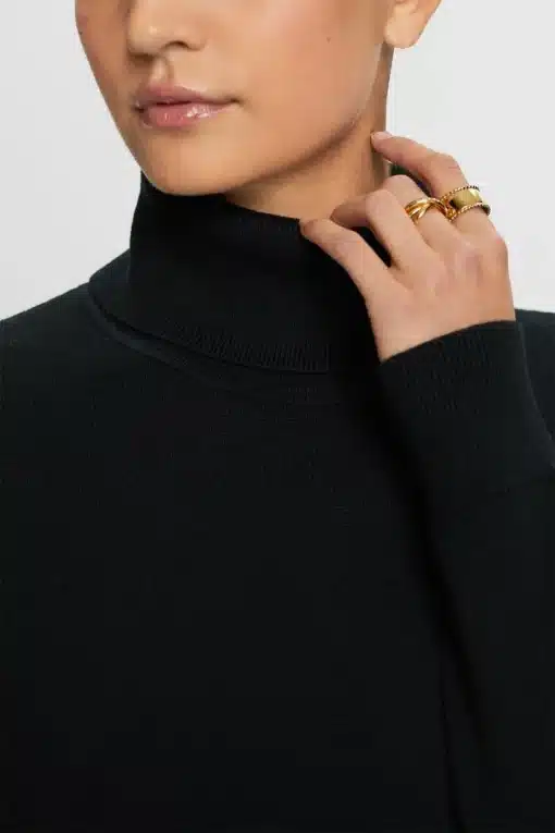 Esprit Knit Dress Black