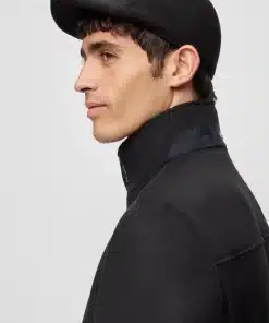 Boss Tray Flat Cap Black