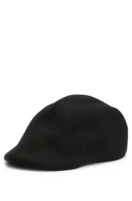 Boss Tray Flat Cap Black
