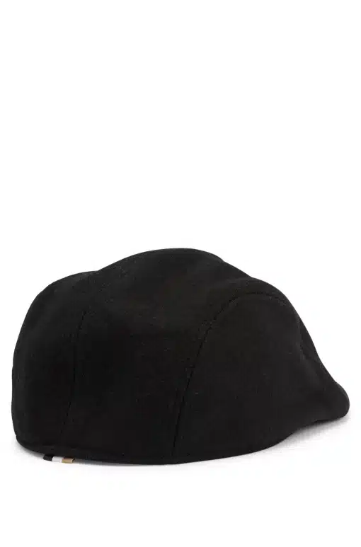 Boss Tray Flat Cap Black