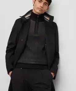 Boss Tray Flat Cap Black