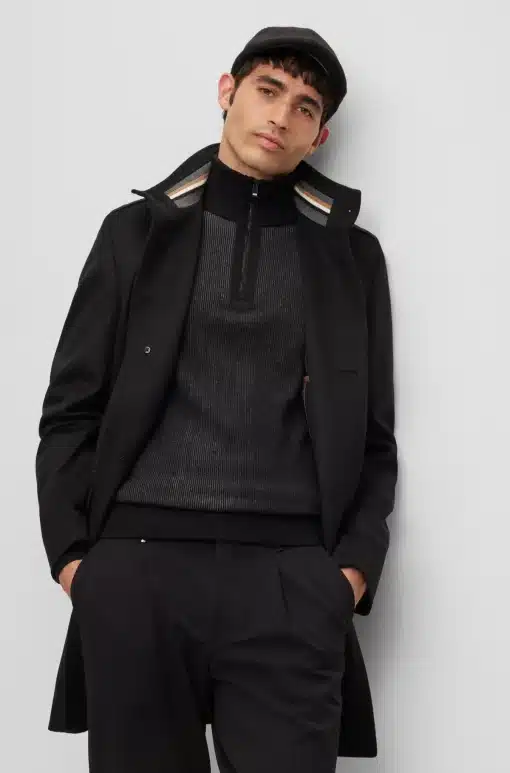 Boss Tray Flat Cap Black