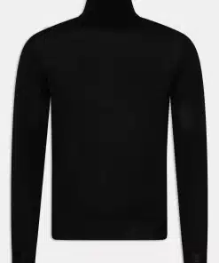 Oscar Jacobson Cole Rollneck Black