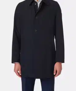 Oscar Jacobson Johnsson Coat Dark Blue