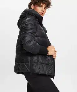 Esprit Quilted Jacket Black