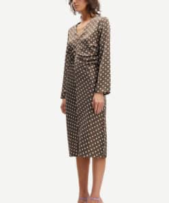 Samsoe & Samsoe Ivanka Dress Dott Brown