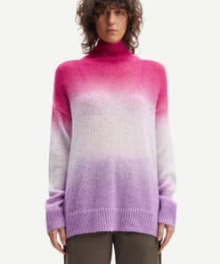 Samsoe & Samsoe Juliette Turtleneck Fuchsia Fedora Ombre