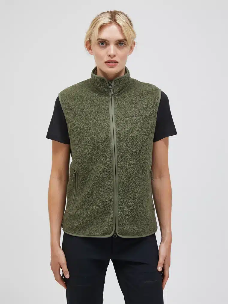 Buy Peak Performance Pile Vest Women Pine Needle Scandinavian Fashion Store