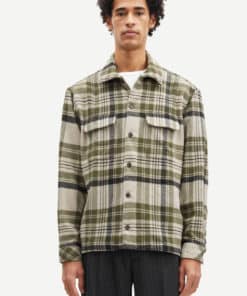 Samsoe & Samsoe Castor Check Shirt Sphagnum Check