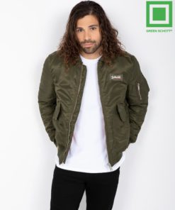 Schott CWU Bomber Jacket  Army Khaki