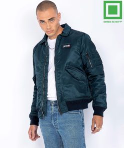 Schott CWU Bomber Jacket Navy