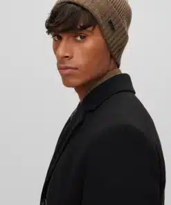 Boss Fati Beanie Dark Green
