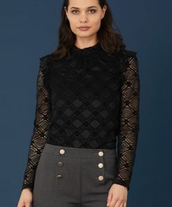 Rue de Femme Getsia Blouse Black