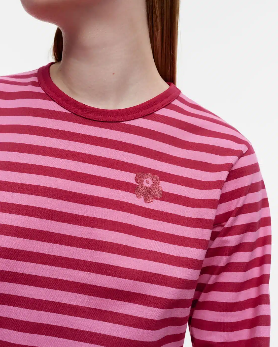 【2024SS】マリメッコ/Tasaraita Relaxed Longsleeve カットソー Buy Marimekko Tasaraita Relaxed Long Sleeve Glitter
