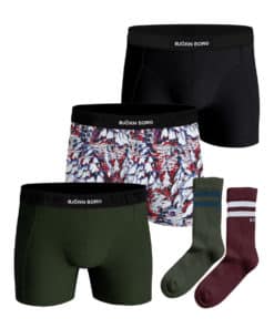 Björn Borg Premium Cotton Stretch Boxer and Socks Set