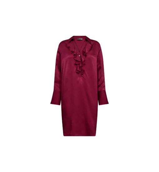 Mos Mosh Mayo Dress Beet Red