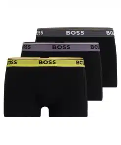 Boss 3-Pack Logo Boxers Black