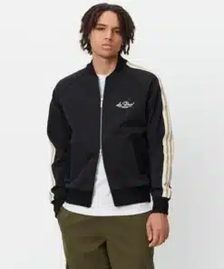 Les Deux Sterling Track Jacket Black/Ivory