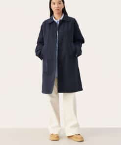 Part Two Ettie Coat Blue