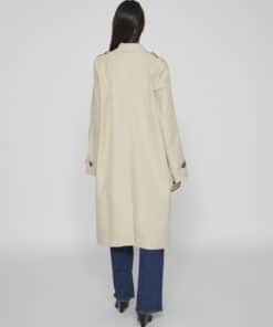 Vila Balinja Long Jacket Feather Gray