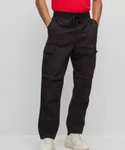 Hugo Carlo Cargo Trousers Black