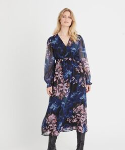 Rue De Femme Cambria Dress Blue Ribbon