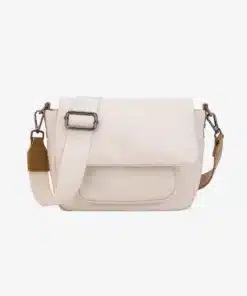 Hvisk Cayman Pocket Puffer Matte Twill Bag Pearl Cream