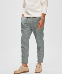 Selected Homme Brody Linen Pant Sky Captain