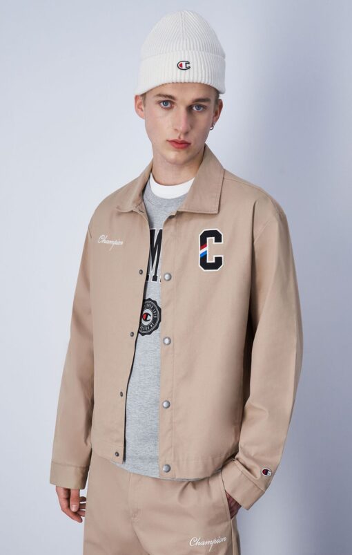 Champion Bookstore Snap Button Jacket Beige